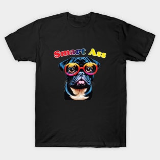 Smart Ass Dog T-Shirt